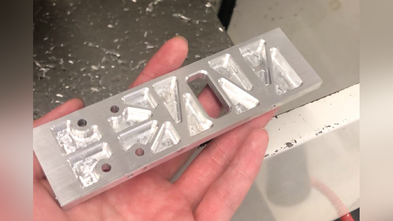 Milled Aluminum Front Panel